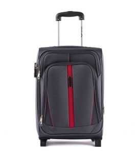 Чемодан Wings 1706 маленький S серый 2 колесный