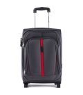 Валіза Wings 1706 маленька S сіра 2 колесна картинка, зображення, фото