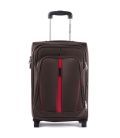 Валіза Wings 1706 маленька S коричнева 2 колесна - картинка, зображення, фото валізи