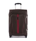 Валіза Wings 1706 середня M коричнева 2 колесна картинка, зображення, фото
