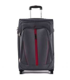 Валіза Wings 1706 середня M сіра 2 колесна - картинка, зображення, фото валізи