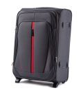 Валіза Wings 1706 середня M сіра 2 колесна - картинка, зображення, фото валізи