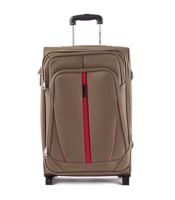 Чемодан Wings 1706 Midi шампань 2 колесный фото, картинка, изображение