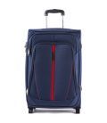 Чемодан Wings 1706 Maxi синий 2 колесный фото, картинка, изображение