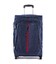 Чемодан Wings 1706 большой L синий 2 колесный фото, картинка, изображение