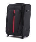 Валіза Wings 1706 велика L чорна 2 колесна картинка, зображення, фото