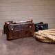 Поясная cумка мужская Vintage 14815 Коричневая фото