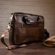 Сумка мужская под ноутбук Vintage 14669 Коричневая фото