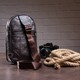 Сумка мужская через плечо Vintage 14986 Коричневая фото