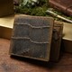 Мужской бумажник для карт купюр и документов Vintage 20042 Коричневый фото
