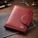 Женский кожаный кошелек для карт купюр и монет ST Leather 18499 Красный фото