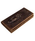 Купюрник чоловічий Vintage 14381 шкіряний Коричневий