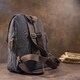 Компактный женский текстильный рюкзак Vintage 20194 Черный фото