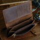Мужской клатч Vintage 14383 из винтажной кожи Коричневый фото
