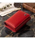 Жіноче шкіряне портмоне для карток купюр та монет ST Leather 19335 Червоне