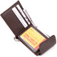 Портмоне унисекс с цепочкой Vintage 20425 Коричневое фото