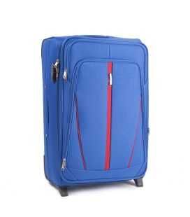 Чемодан Wings 1706 большой L голубой 2 колесный