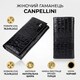 Женский кожаный кошелек для карт купюр и монет CANPELLINI 21525 Черный фото