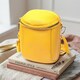 Оригинальная сумка для женщин из мягкой натуральной кожи Vintage 22342 Желтый фото