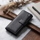 Женский кожаный кошелек для карт купюр и монет ST Leather 22548 Черный фото