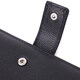 Женский кожаный кошелек для карт купюр и монет ST Leather 22548 Черный фото