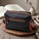 Сумка для женщин на каждый день из натуральной кожи Vintage 22588 Черный фото