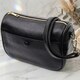 Сумка кросс-боди для женщин на каждый день из натуральной кожи Vintage 22590 Черная фото