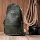 Красивая сумка через плечо в модном цвете из экокожи Vintage 22791 Зеленый фото