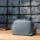 Женская сумка с двумя секциями из натуральной кожи Vintage 22920 Голубой фото
