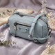 Женская сумка из натуральной кожи с современным декором Vintage 22925 Голубой фото
