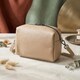 Компактная сумка для женщин из натуральной кожи Vintage 22924 Бежевый фото