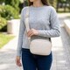 Женская сумка на каждый день из натуральной кожи Vintage 22904 Белый фото