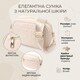Женская сумка на каждый день из натуральной кожи Vintage 22904 Белый фото