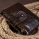 Кошелек Vintage 14602 кожаный Коричневый фото