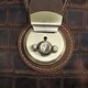 Кожаная дорожная сумка саквояж для поездок командировок и путешествий Vintage 14410 Коричневая фото