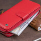 Женский кожаный кошелек для карт и купюр ST Leather 19306 Красный фото