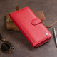 Женский кожаный кошелек для карт и купюр ST Leather 19306 Красный фото