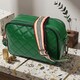 Женская кожаная сумка кросс боди для города и повседневного использования Vintage 22113 Зеленая фото