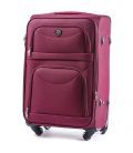 Чемодан Wings 6802 большой L бордовый 4 колесный фото, картинка, изображение