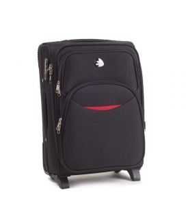 Валіза Wings 1708 маленька S чорна 2 колесна - картинка, зображення, фото валізи