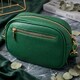 Сумка для женщин из натуральной кожи Vintage 22900 Зеленый фото