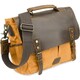 Деловой портфель в сочетании с кожей Vintage 20120 Рыжий фото