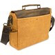 Деловой портфель в сочетании с кожей Vintage 20120 Рыжий фото
