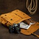 Деловой портфель в сочетании с кожей Vintage 20120 Рыжий фото