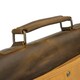 Деловой портфель в сочетании с кожей Vintage 20120 Рыжий фото