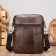 Компактная сумка кожаная 14990 Vintage Коричневая фото