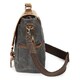 Портфель текстильный Vintage 20063 Cерый фото