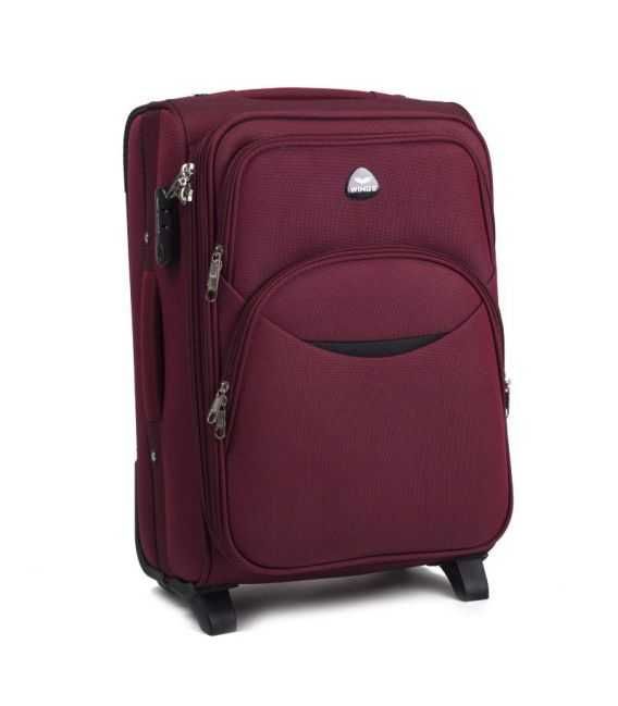 Валіза Wings 1708 маленька S бордова 2 колесна - картинка, зображення, фото валізи