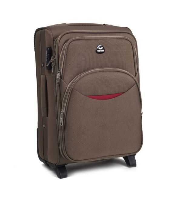 Валіза Wings 1708 маленька S шампань 2 колесна - картинка, зображення, фото валізи