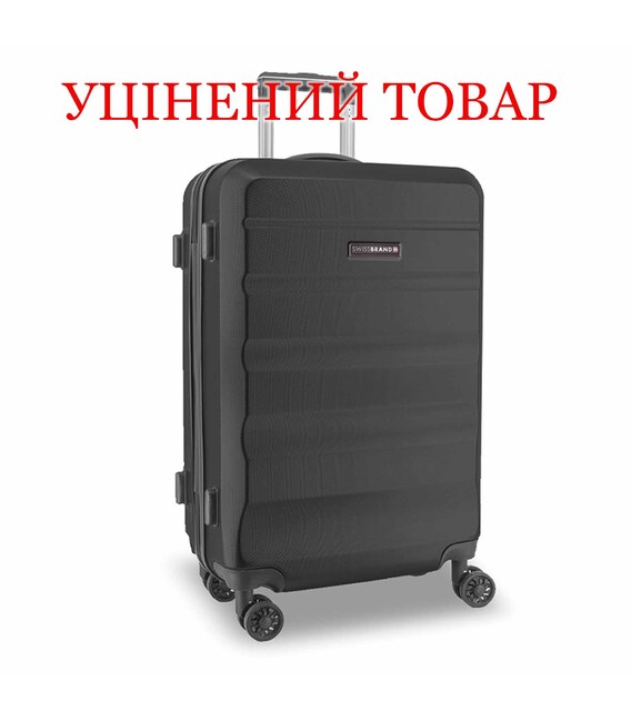Чемодан Swissbrand Anvers (M) Black (SWB_LHANV001M)_Discounted фото